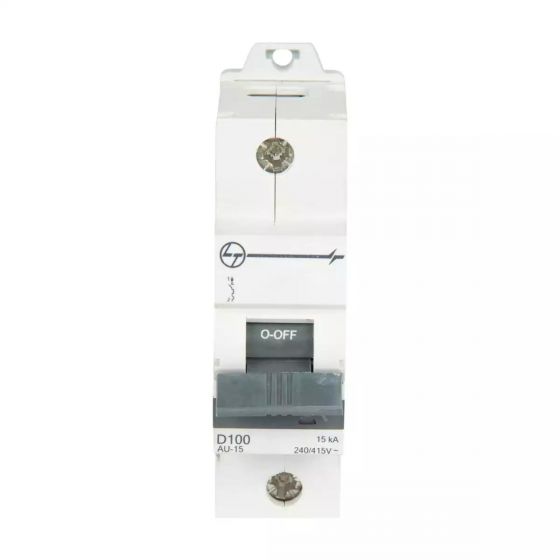 AU15S11003D AU HR MCB 100A SP 240V AC 15kA D Curve