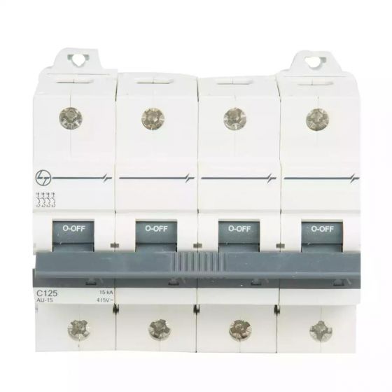 AU15S41003C AU HR MCB 100A FP 415V AC 15kA C Curve