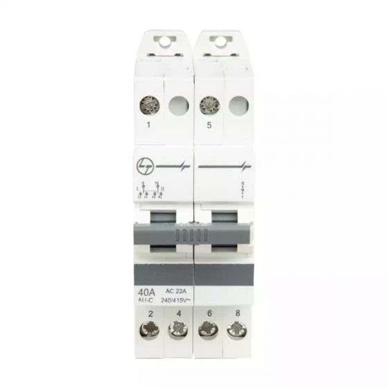 AUC00204000 Modular Changeover 40A DP 240V AC