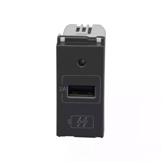 CB91101AG02 entice USB Charger 2000 mA 1M - Charcoal row