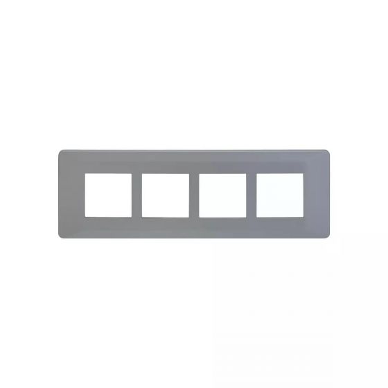 CB91108FE11 entice 8 M plate Horztl- Eco Grey