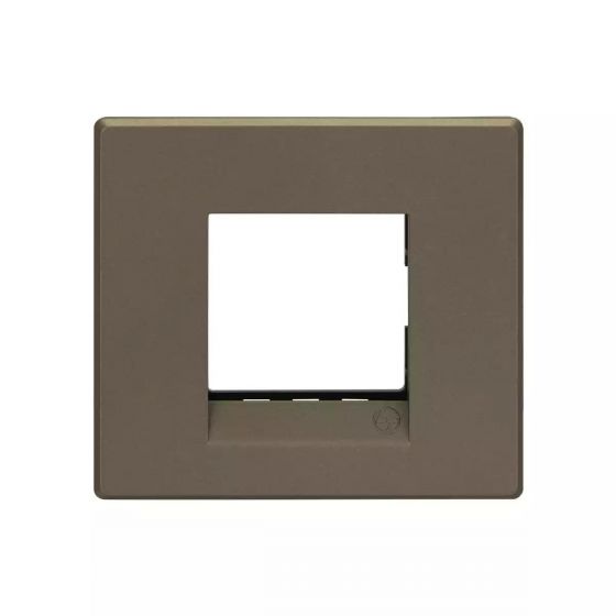 CB92102FC01 englaze 2 module plate C Gold
