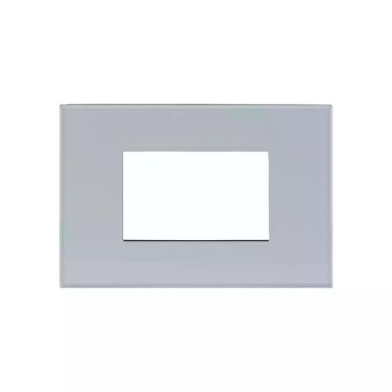 CB92103FB02 englaze 3 module Glass plate M Black