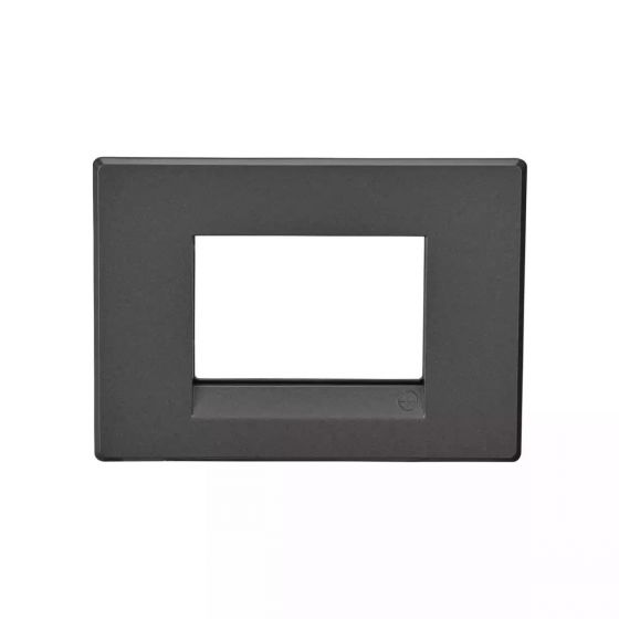 CB92103FM01 englaze 3 module plate M Grey