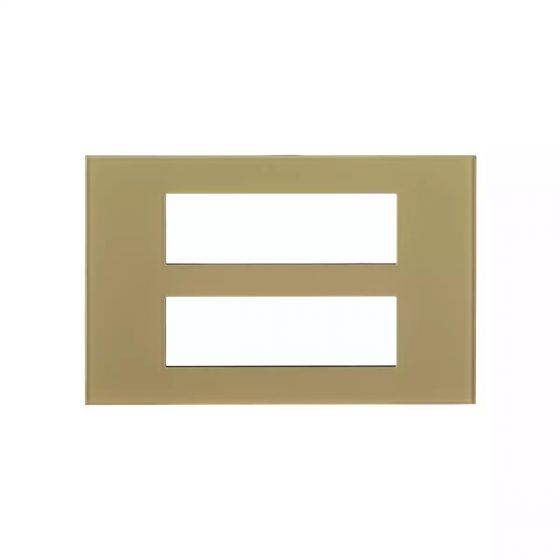 CB92112FC02 englaze 12 module Glass plate C Gold