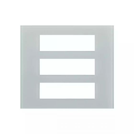 CB92118FW02 englaze 18 M Glass plate I white