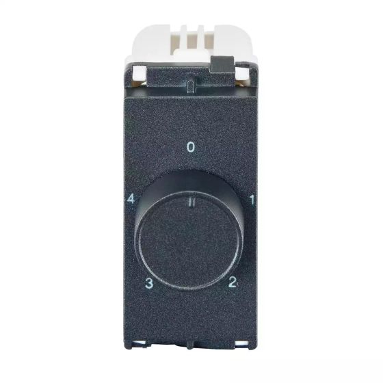 CB93101RS01 enGem fan regulator 4-Step 1M Stone Grey