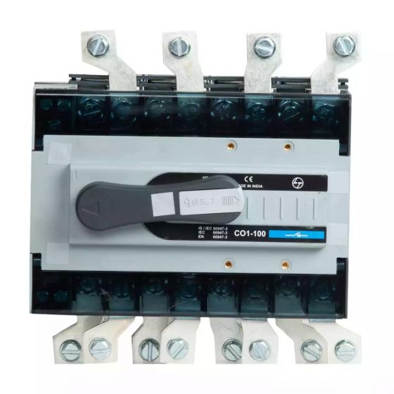 CO11000OOOD C-Line Manual Changeover Switch FR1 100A 4P 415V AC Open Execution Direct Handle
