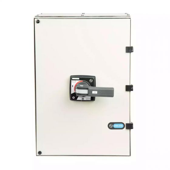 CO33150OOOO C-Line Manual Changeover Switch FR3 315A 4P 415V AC Open Execution Extended Handle