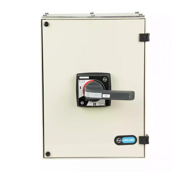 CO46300OSOO C-Line Manual Changeover Switch FR4 630A 4P 415V AC SS Enclosure Extended Handle