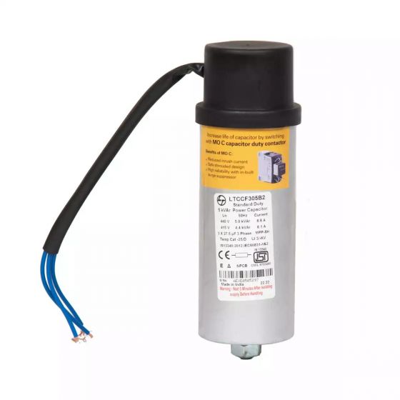 LTCCF304C2 Standard Duty Cylindrical Capacitor 4.4 kVAr 480 VAC
