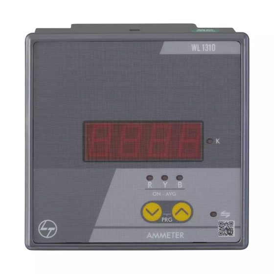 WL131010OOOO Digital 3 Phase Ammeter Cl 1