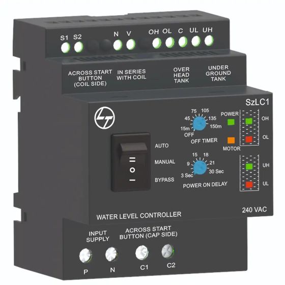 XM81062OOOO Auto WLC, SzLC1 : For Single Phase (STARTER+CAP) Double Tank