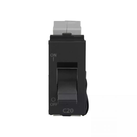 CB91101KG20 entice 20A SP Mini MCB 3 kA C Grey