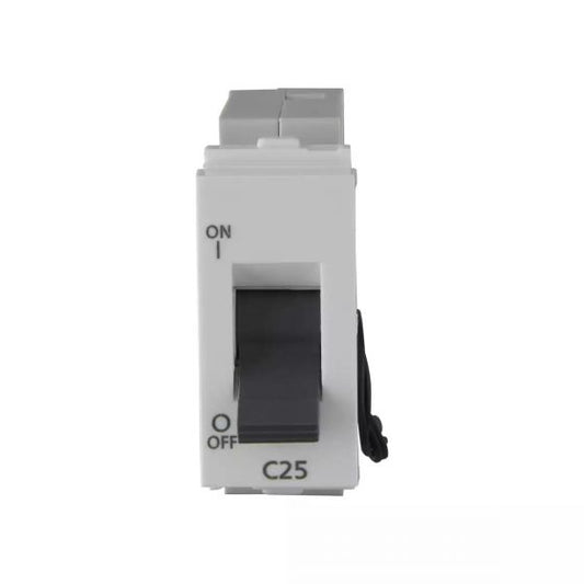 CB91101KW25 entice 25A SP Mini MCB 3 kA White