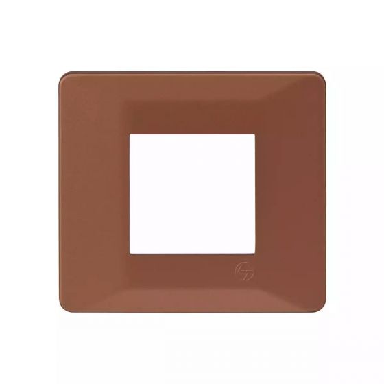CB91102FS11 entice 2 module plate- Firestorm Orange