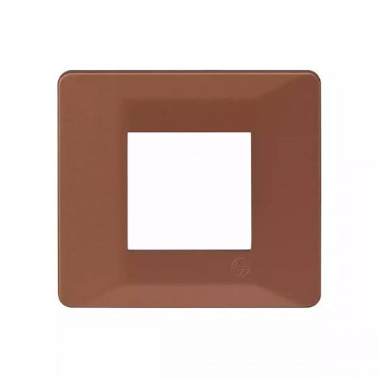 CB91102FS11 entice 2 module plate- Firestorm Orange