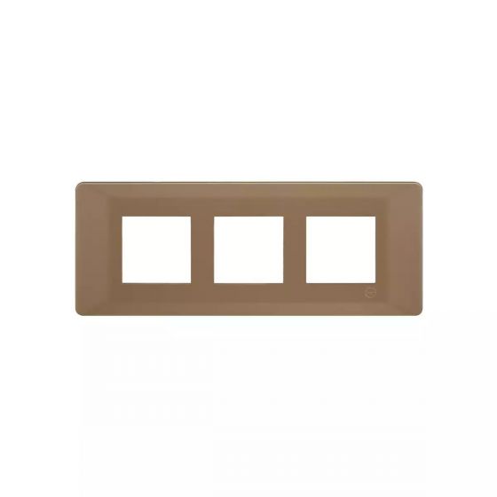 CB91106FU11 entice 6 module plate- Gold Rush