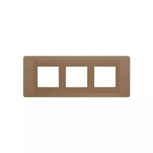 CB91106FU11 entice 6 module plate- Gold Rush