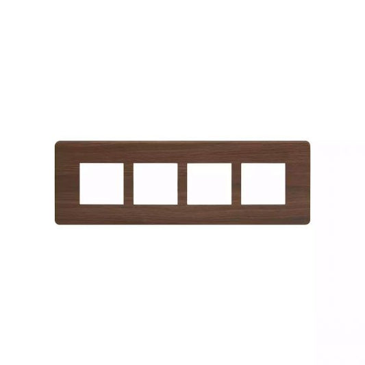CB91108FA12 entice 8 M plate Horztl- Cinnamon Wood