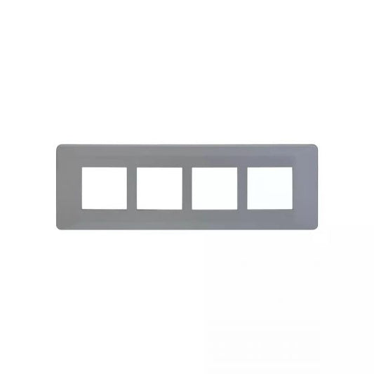 CB91108FE11 entice 8 M plate Horztl- Eco Grey