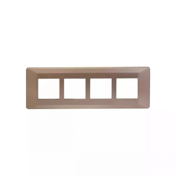 CB91108FL11 entice 8 M plate Horztl- Rose Gold