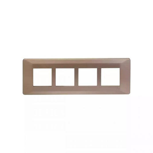 CB91108FL11 entice 8 M plate Horztl- Rose Gold