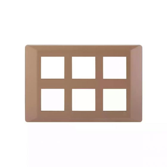 CB91112FL11 entice 12 module plate- Rose Gold