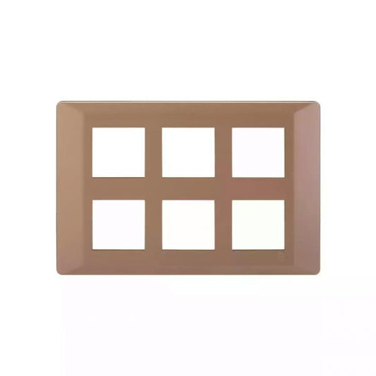 CB91112FL11 entice 12 module plate- Rose Gold