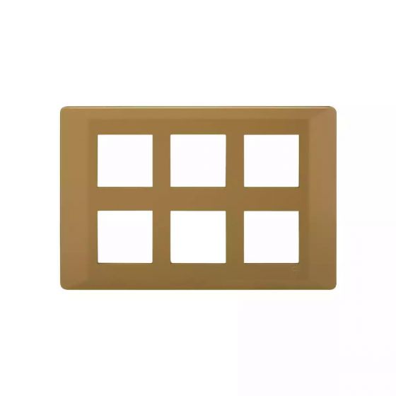 CB91112FU11 entice 12 module plate- Gold Rush