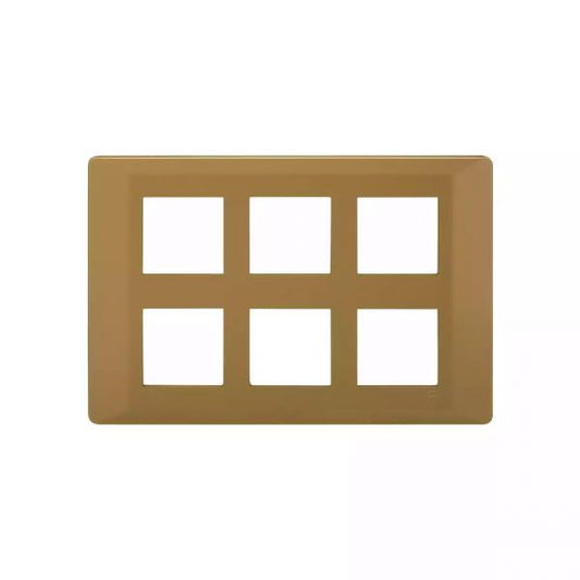 CB91112FU11 entice 12 module plate- Gold Rush