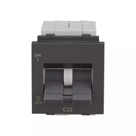 CB91202KG32 entice 32A DP Mini MCB 3 kA C Grey