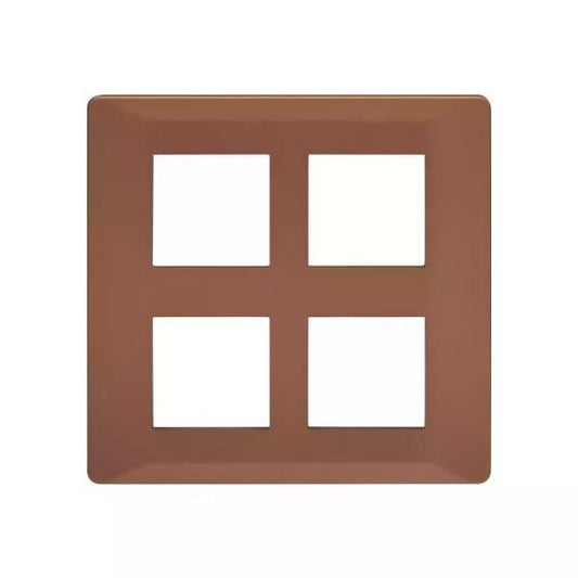 CB91208FS11 entice 8 M plate Square- Firestorm Orange