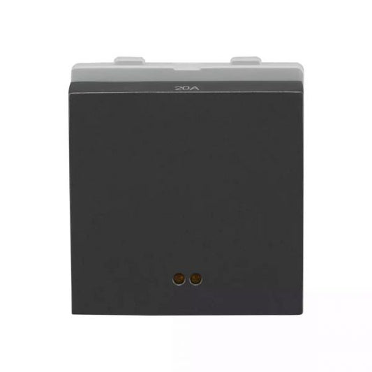 CB91402SG20 entice switch 20A DP ind 2M - Cha Grey