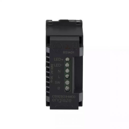 CB91801HG00 entice Bell ind. with Reset 1M-Cha Grey