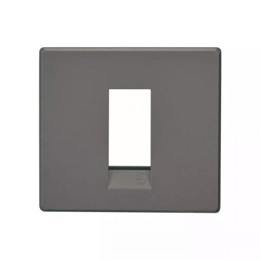CB92101FC01 englaze 1 module plate C Gold