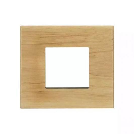 CB92102FB04 englaze 2 module Beige Wood plate
