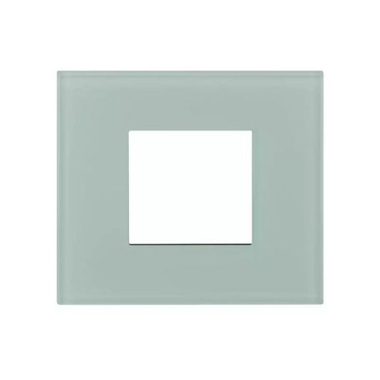 CB92102FG02 englaze 2 module Glass plate Oceanic Green