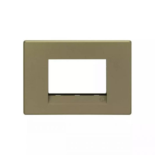 CB92103FC01 englaze 3 module plate C Gold