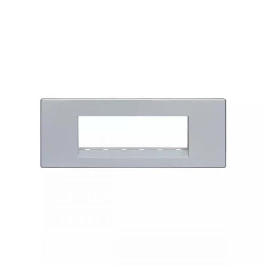 CB92106FS01 englaze 6 module plate M Silver