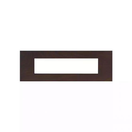 CB92108FM04 englaze 8 M Mocha Wood plate Horztl