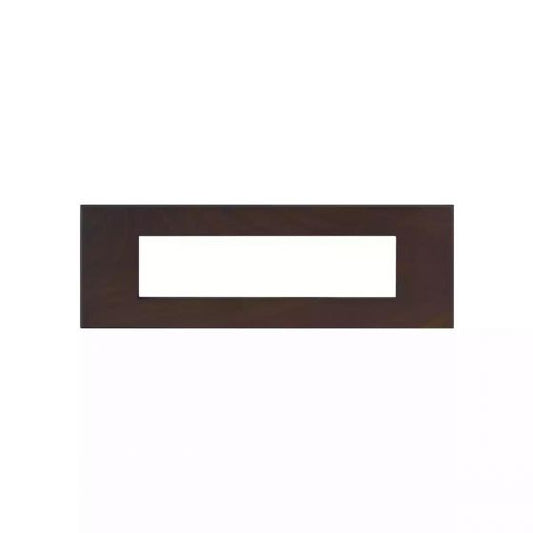CB92108FM04 englaze 8 M Mocha Wood plate Horztl