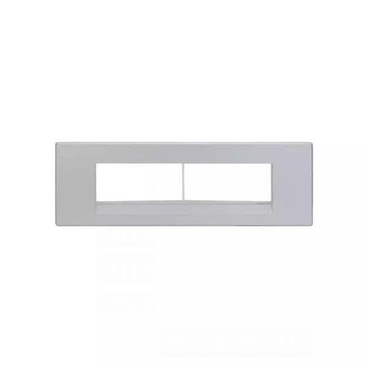 CB92108FS01 englaze 8 M plate Horztl M Silver