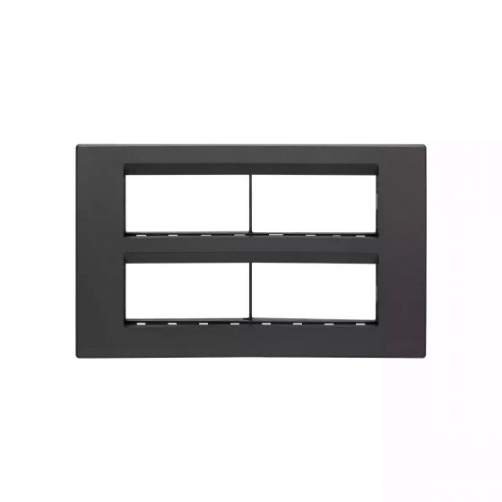 CB92116FM01 englaze 16 module plate M Grey
