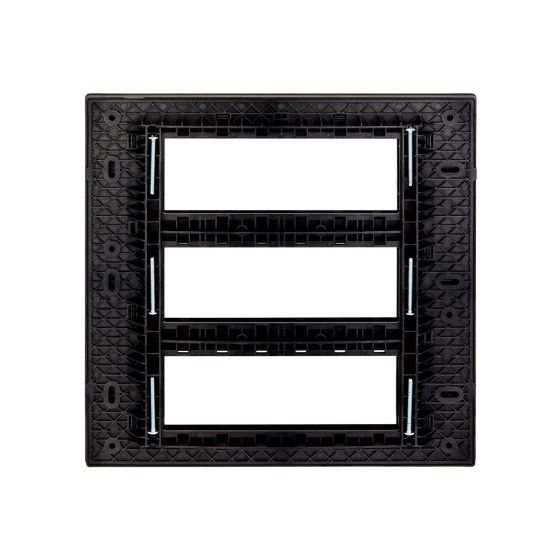 CB92118FM01 englaze 18 module plate M Grey