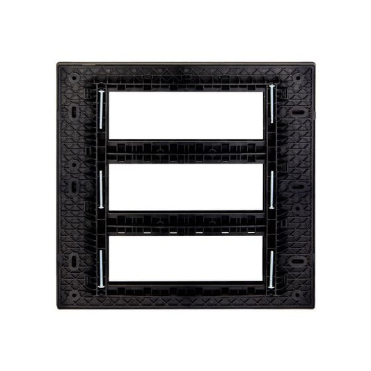 CB92118FM01 englaze 18 module plate M Grey