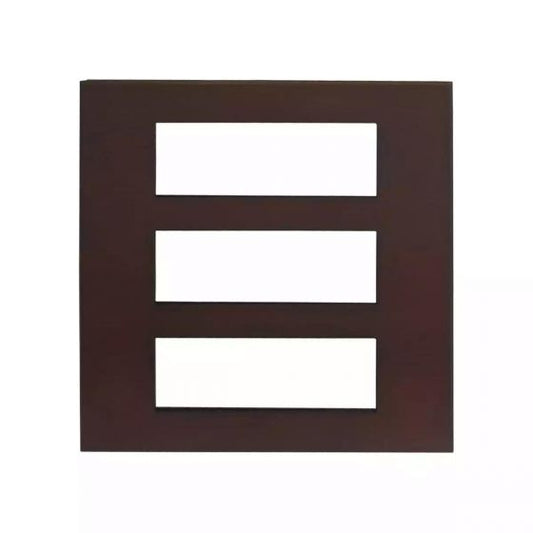 CB92118FM04 englaze 18 M Mocha Wood plate