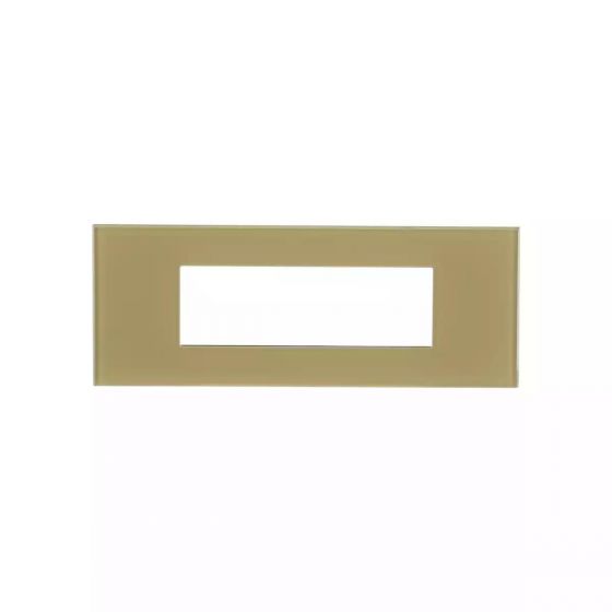CB92208FC02 englaze 8 M Glass plate Square C Gold