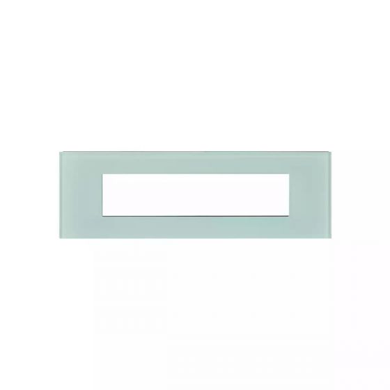 CB92208FG02 englaze 8 M Glass plate Square Oceanic Green