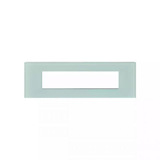 CB92208FG02 englaze 8 M Glass plate Square Oceanic Green
